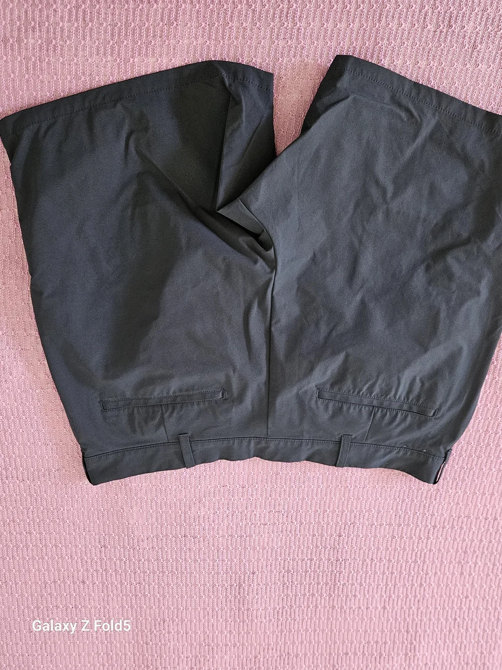 J. Crew Men's Black Flat-Front Shorts